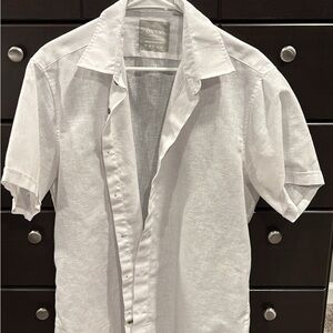 Men’s Only Cabo Short Sleeve Button-Down (Large)